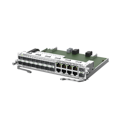 M6000-16SFP8GT2XS. Slot Modular para NBS6002 con 8 puertos de cobre, 16 puertos SFP 1Gbps, 2 Puertos